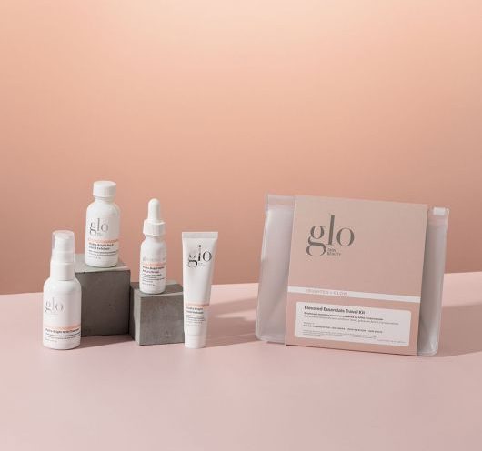 Brighten + Glow Travel Set | Mini Skincare Kit | Glo Skin Beauty